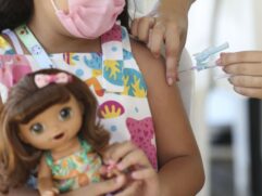 Vacinação de crianças contra a covid-19