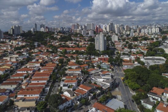 Vista do bairro Vila Madalena, em São Paulo