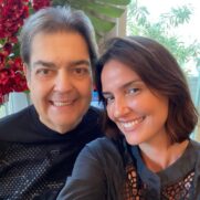 Faustão e Luciana Cardoso