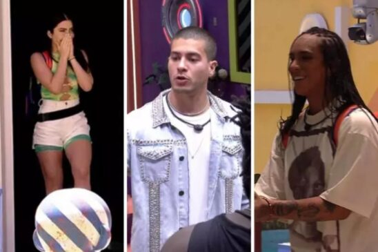 BBB22 Jade Picon, Arthur Aguiar e Linn entram na casa