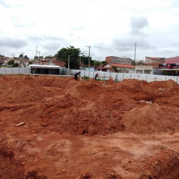 Obras do novo Pronto Socorro Municipal de Porto Feliz; investimento é de cerca de R$ 3 milhões