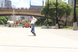 Viaduto do chá em São Paulo