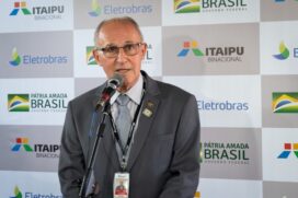 general Jo&atilde;o Francisco Ferreira, o Diretor-geral de Itaipu