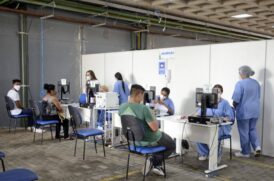 Com atendimento 24 horas, o espa&ccedil;o possui 20 consult&oacute;rios instalados na Universidade Federal do ABC (UFABC) e &eacute; destinado ao diagn&oacute;stico e cuidado de pessoas com s&iacute;ndromes gripais