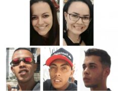 Anaflávia Gonçalves, Carina Ramos de Abreu, Juliano e Jonathan Ramos e Guilherme Silva, acusados de matar família no ABC