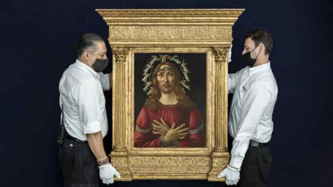 Quadro raro do pintor Sandro Botticelli é vendido em leilão nos EUA e se torna a segunda maior negociação envolvendo o artista