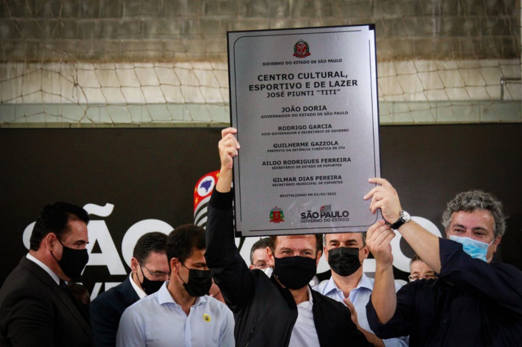Evento de anúncio do novo polo industrial em Itu