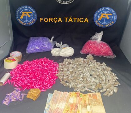Quatro homens foram presos por tráfico de drogas em Sorocaba
