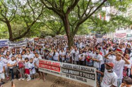 Manifestação por melhores condições no sistema carcerário do Brasil