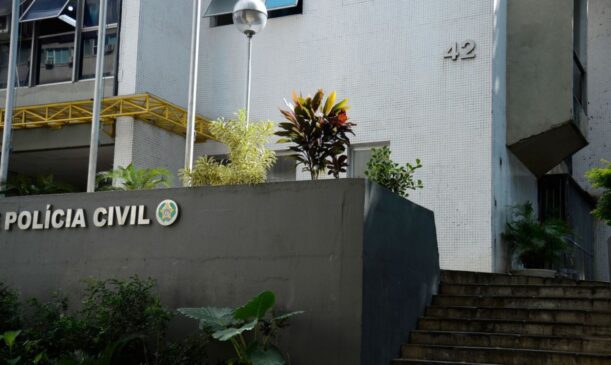 Fachada da Polícia Civil do Rio de Janeiro