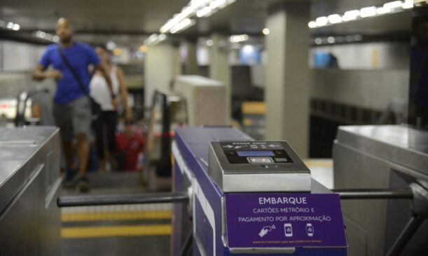 Metrô do Rio será grátis para crianças no dia de vacinação