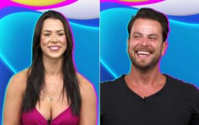 Larissa e Gustavo estão na Casa de Vidro do 'BBB22'