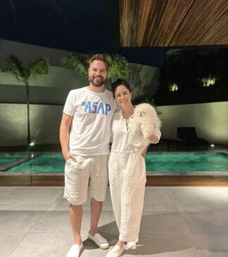 Fernanda Vasconcellos e Cássio Reis