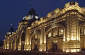 O Mercado da Cantareira, ou Mercadão, foi idealizado para ser um entreposto comercial de atacado e varejo; ele foi inaugurado em 1933