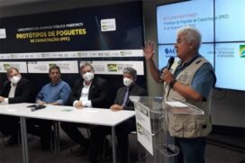 Pontes falou sobre o edital e a escolha por São José dos Campos