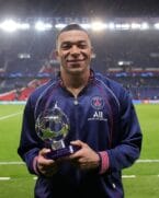 O craque Kylian Mbappé, destaque do jogo PSG x Real Madrid