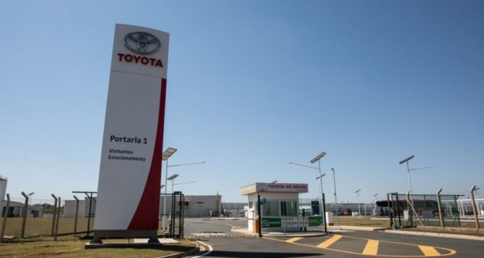 Fábrica de motores da Toyota em Porto Feliz, no interior de São Paulo, começará a exportar para os EUA