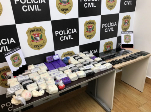 A carga foi apreendida pela Polícia Civil