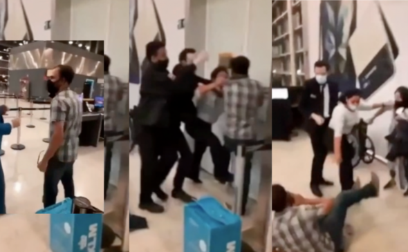 Consuão no aeroporto de Guarulhos