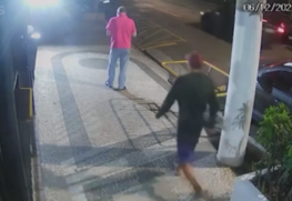 Vídeo mostra a ação ocorrida na segunda-feira