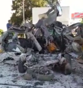 Uma frentista ficou ferida na explosão no interior de São Paulo