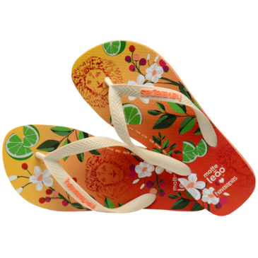 Parceria entre Leão e Havaianas resultou em dois modelos de sandálias TOP