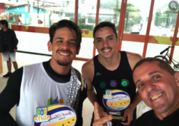 Dupla disputou com equipes de diversas cidades do Estado