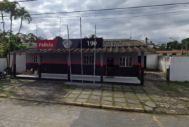 Delegacia da PM em Pedro de Toledo, no interior de SP