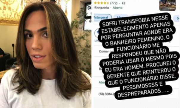 Julie postou na internet um desabafo sobre o caso