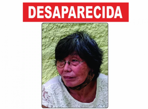 Cartaz sobre o desaparecimento